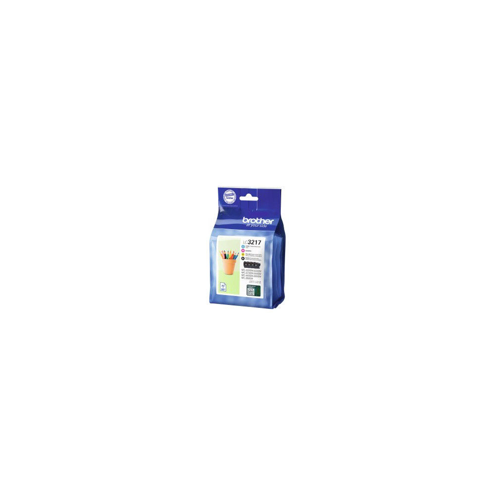 Pack de 4 cartouches d'encre LC3217VAL