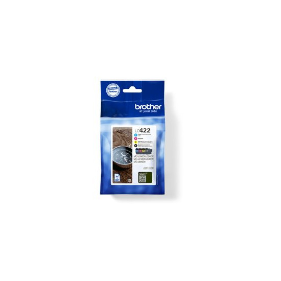 Pack de 4 cartouches d'encre blister LC422VAL