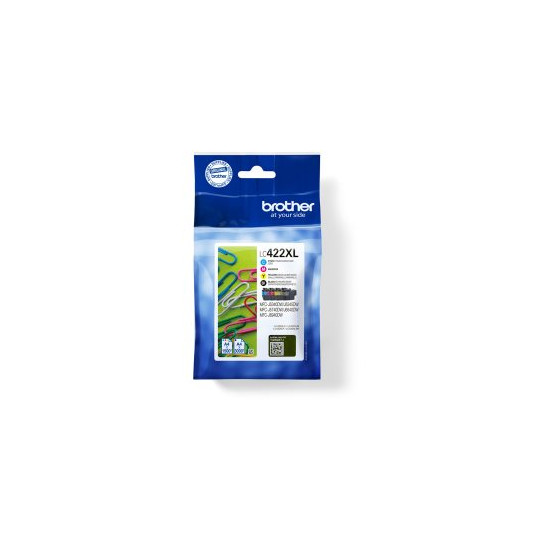 Pack de 4 cartouches d'encre blister LC422XLVAL
