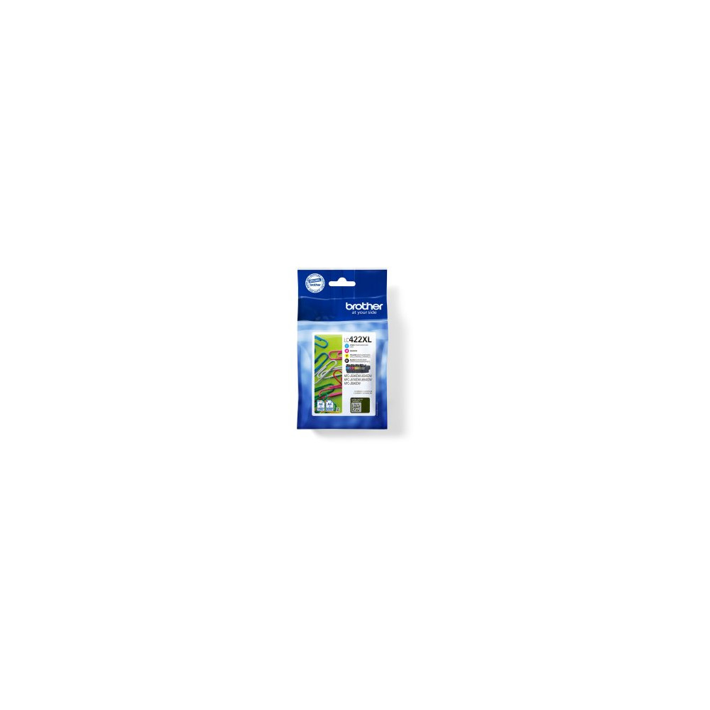 Pack de 4 cartouches d'encre blister LC422XLVAL