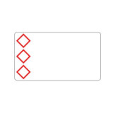 Rouleau SGH/CLP pré-impr. 55x85mm 3 picto 350étiq.