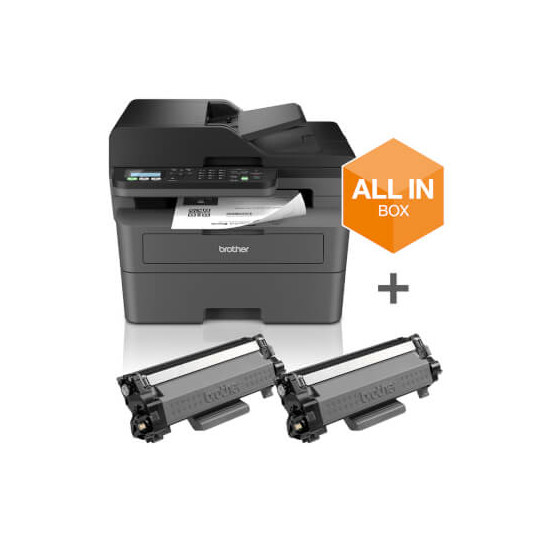 Multifonction laser mono 3 en 1 DCP-L2827DW XL