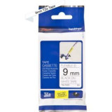 Ruban TZ 9mm Noir/Blanc