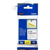 Ruban TZES Adhésif puissant 12mm Noir/Transparent