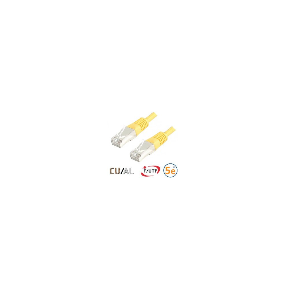 Cordon RJ45 Cat 5e F/UTP Classic 0.3m bleu