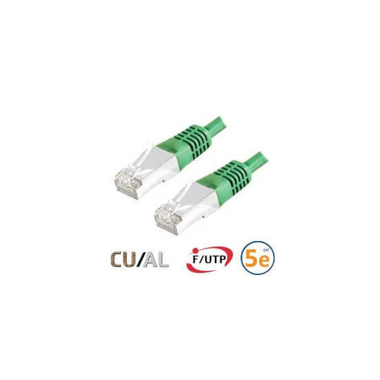 Cordon RJ45 Cat 5e F/UTP Classic 3m bleu