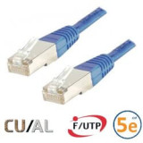 Cordon RJ45 Cat 5e F/UTP Classic 10m bleu