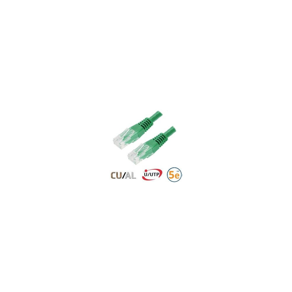 Cordon RJ45 Cat 5e F/UTP Classic 0.3m bleu