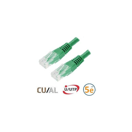Cordon RJ45 Cat 5e F/UTP Classic 5m bleu