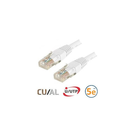 Cordon RJ45 Cat 5e F/UTP Classic 10m bleu