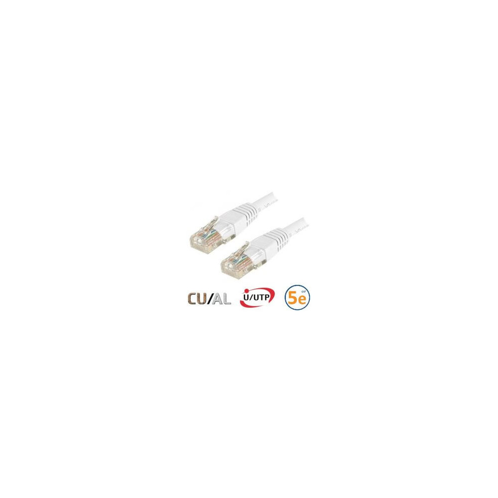 Cordon RJ45 Cat 5e F/UTP Classic 10m bleu