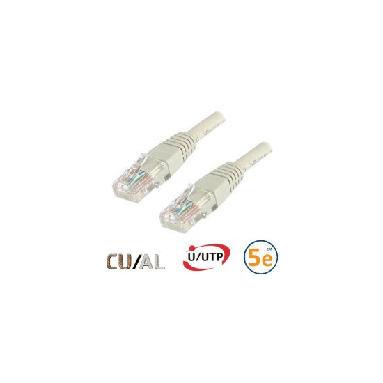 Cordon RJ45 Cat 5e F/UTP Classic 5m bleu