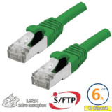 Cordon RJ45 Cat 6a F/FTP Primacy LSZH 5m bleu