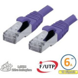 Cordon RJ45 Cat 6a F/FTP Primacy LSZH 5m bleu