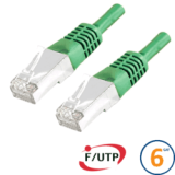 Cordon RJ45 Cat 6a F/FTP Primacy LSZH 0.3m bleu