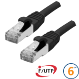 Cordon RJ45 Cat 6a F/FTP Primacy LSZH 1m bleu