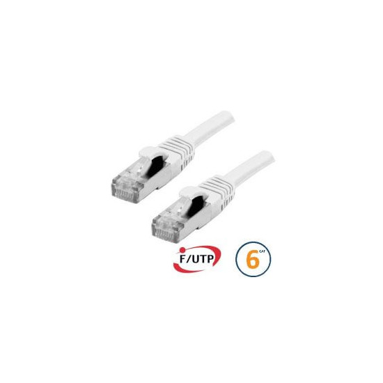 Cordon RJ45 Cat 6a F/FTP Primacy LSZH 1m bleu