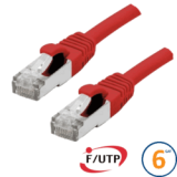 Cordon RJ45 Cat 6a F/FTP Primacy LSZH 2m bleu