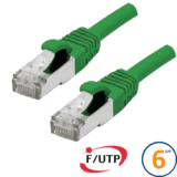 Cordon RJ45 Cat 6a F/FTP Primacy LSZH 5m bleu
