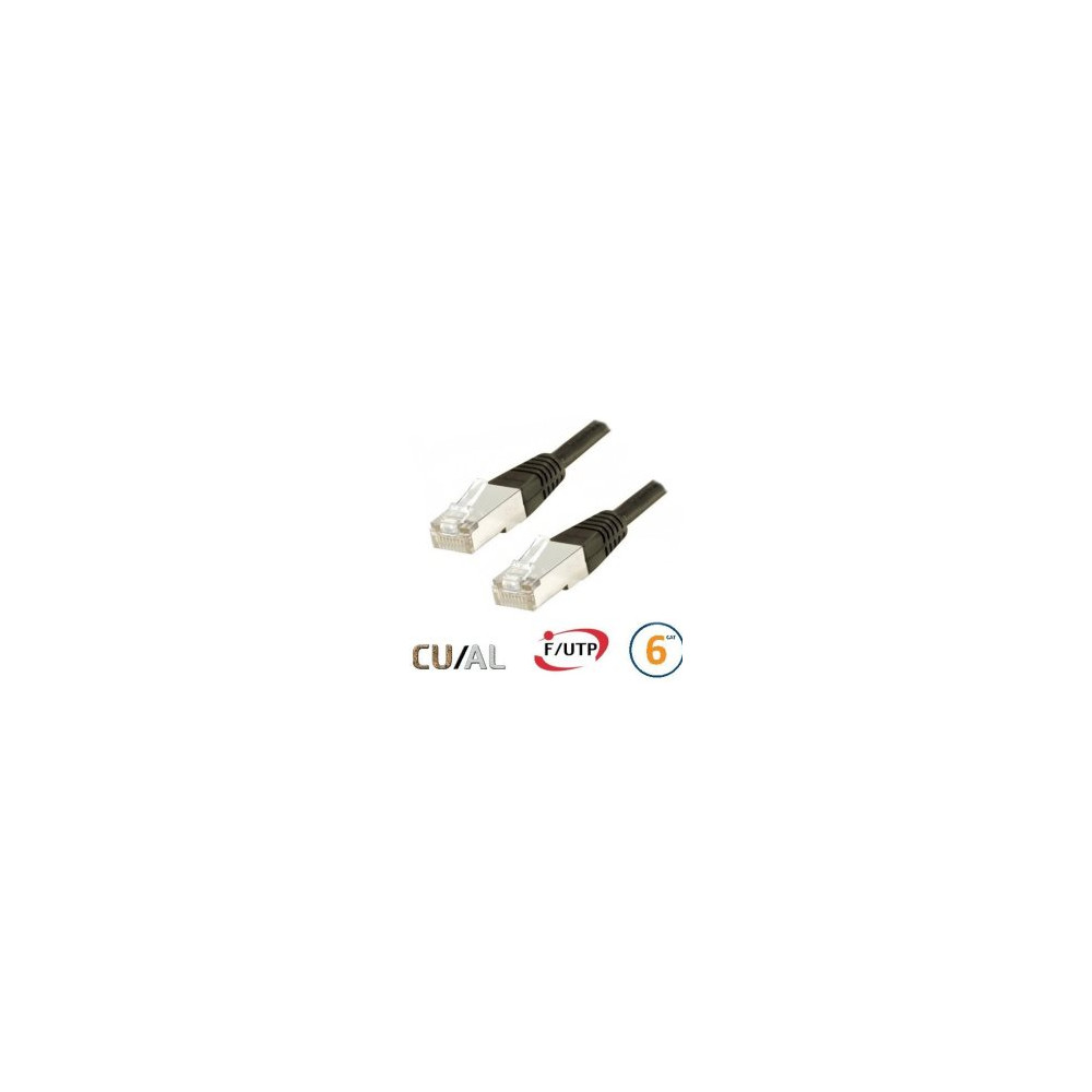Cordon RJ45 Cat 6a F/FTP Primacy LSZH 3m bleu