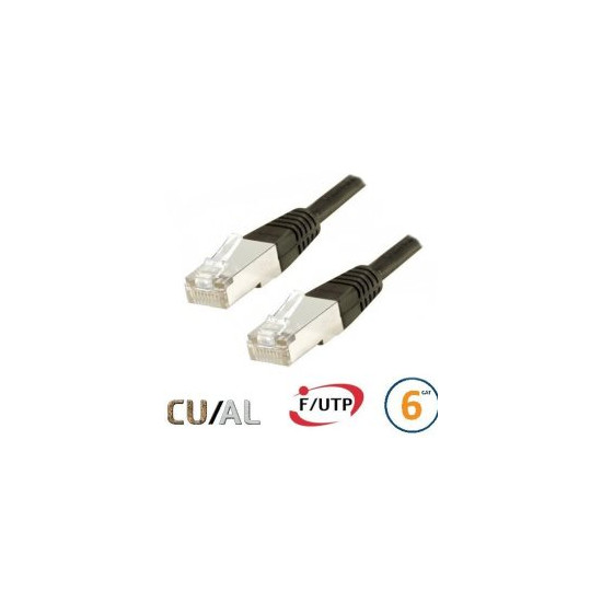 Cordon RJ45 Cat 6a F/FTP Primacy LSZH 5m bleu