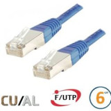 Cordon RJ45 Cat 6a F/FTP Primacy LSZH 10m bleu