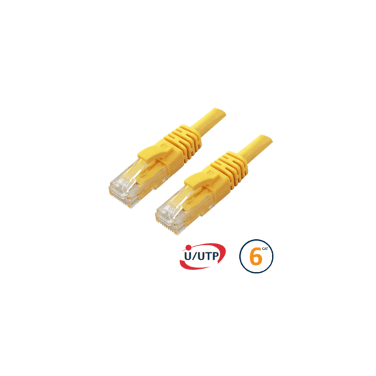 Cordon RJ45 Cat 6a F/FTP Primacy LSZH 0.5m bleu