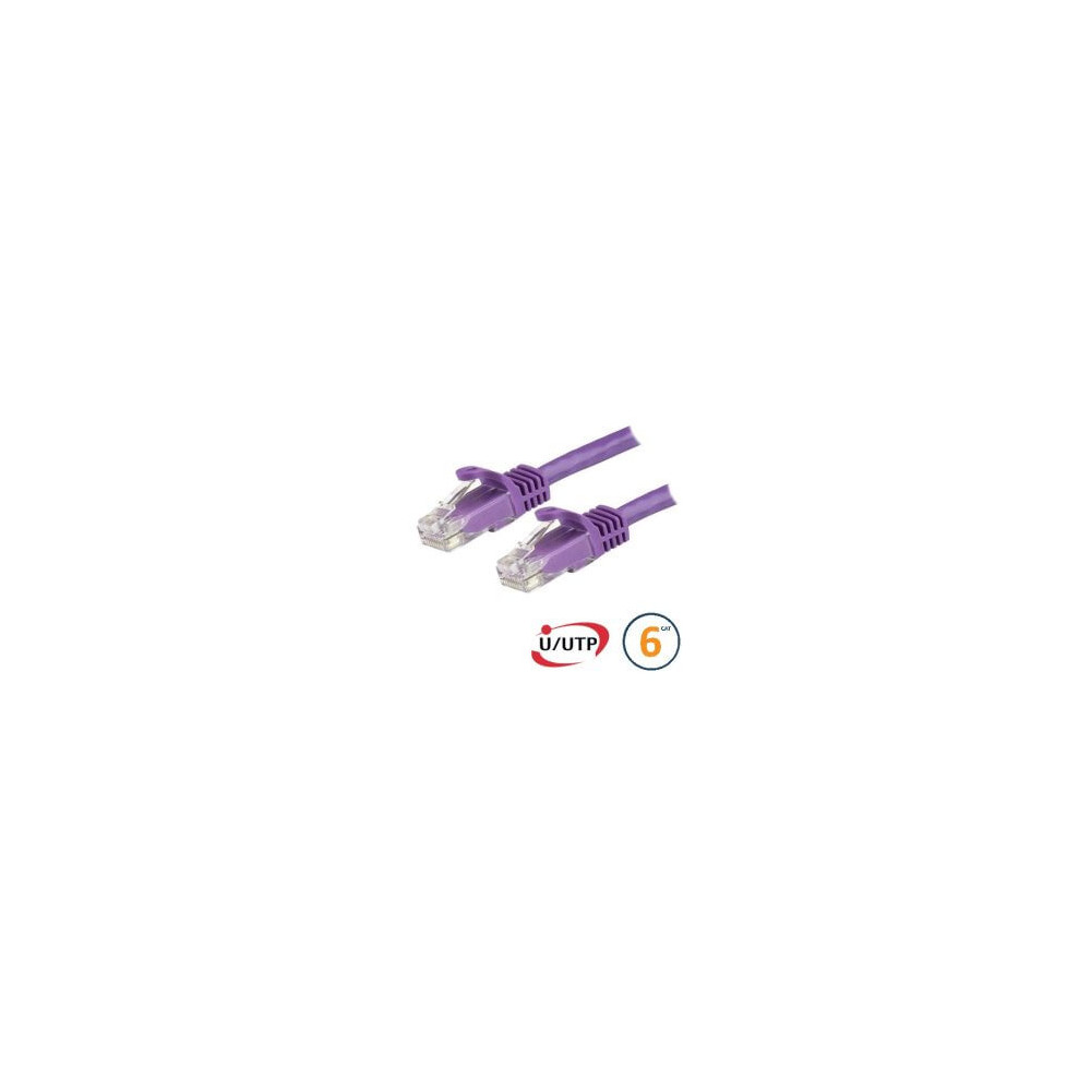 Cordon RJ45 Cat 6a F/FTP Primacy LSZH 1m bleu