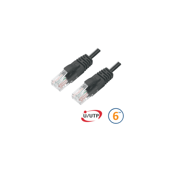 Cordon RJ45 Cat 6a F/FTP Primacy LSZH 1m bleu