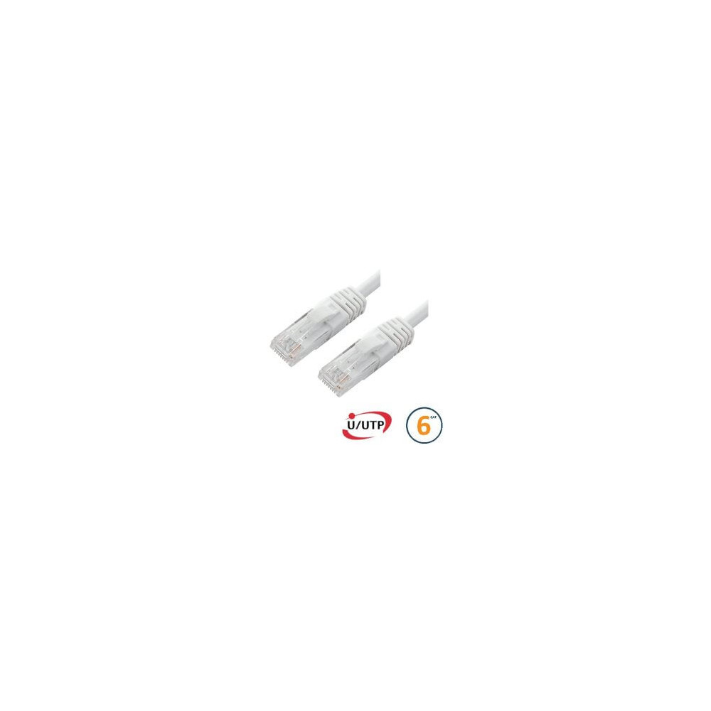 Cordon RJ45 Cat 6a F/FTP Primacy LSZH 1m bleu