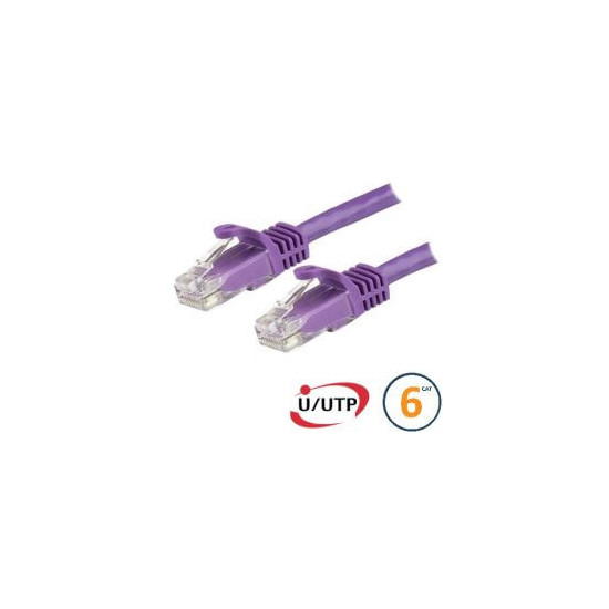 Cordon RJ45 Cat 6a F/FTP Primacy LSZH 3m bleu