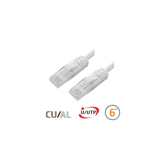 Cordon RJ45 Cat 6a F/FTP Primacy LSZH 2m bleu