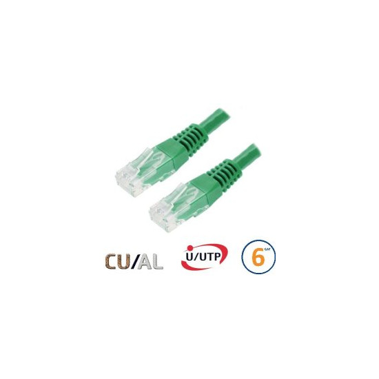 Cordon RJ45 Cat 6a F/FTP Primacy LSZH 3m bleu
