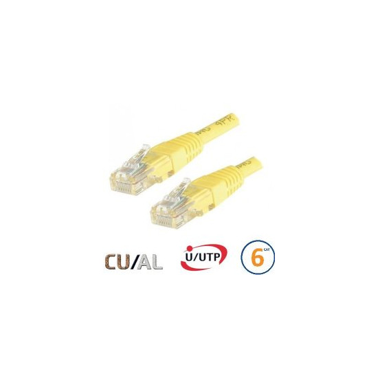 Cordon RJ45 Cat 6a F/FTP Primacy LSZH 10m bleu