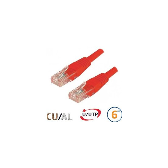 Cordon RJ45 Cat 6a F/FTP Primacy LSZH 10m bleu