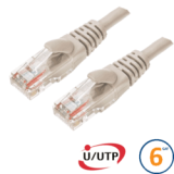Cordon RJ45 Cat 6a F/FTP Primacy LSZH 2m bleu