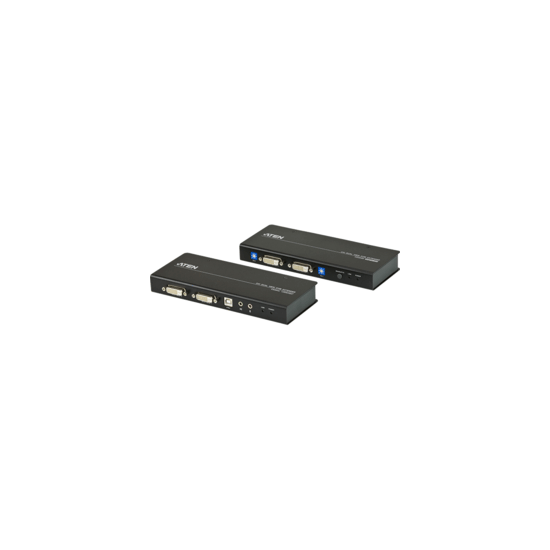 Console extender Cat 5 USB Dual DVI audio série
