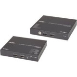 KVM extender USB DP dual USB2.0 100m HDBaseT