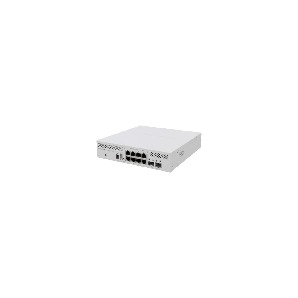 Cloud Router Switch - MIKROTIK - CRS310-8G+2S+IN - 8x 2.5 GbE Ports - 2x 10G SFP+ Ports - Dual-Core ARM CPU