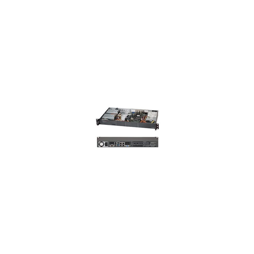 Chassis Supermicro 1U pour X9SPV-LN4F