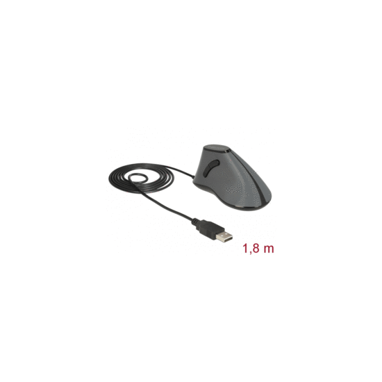 Souris filaire USB ergonomique 5 boutons