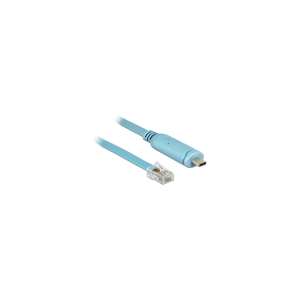 Câble adaptat. USB-C 2.0 vers série RS232A RJ45 3m