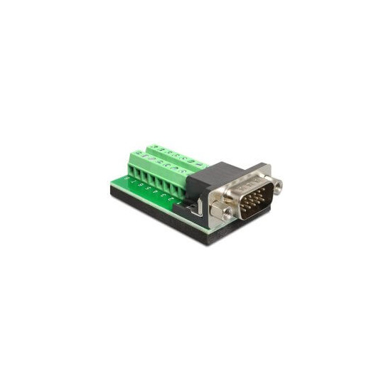 Adaptateur DB15hd M terminal block