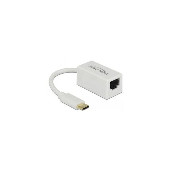 Adaptateur ethernet USB Type C 3.1 Giga blanc