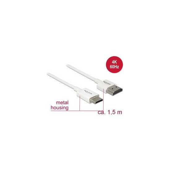 Câble vidéo Premium HDMI - Mini HDMI C 3D 4K 1,5m