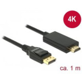 Câble DisplayPort 1.2 M High Speed HDMI-A 4K 1m