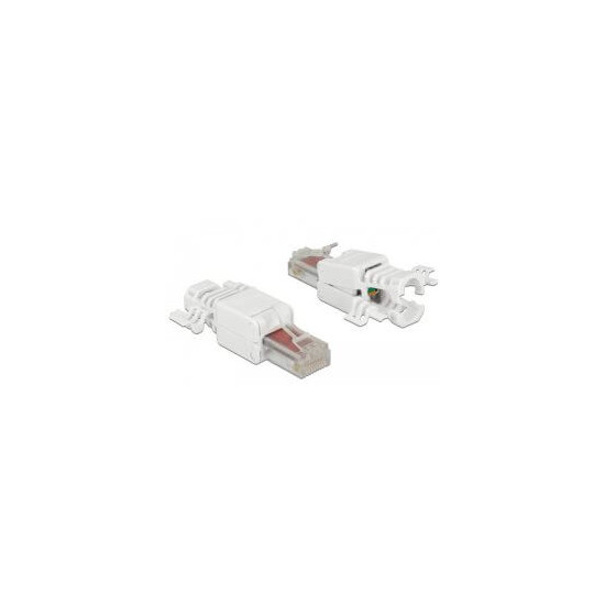 Connecteur réseau RJ45 Cat 6 UTP Toolfree (x2)