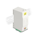 Adaptateur fibre rail Din 4xLC/APC Duplex Monomode