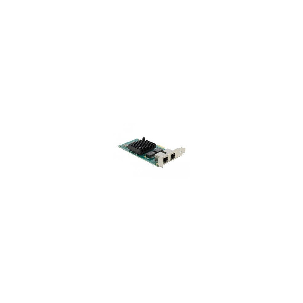 Carte réseau PCIe 2 ports Giga RJ45 dual bracket