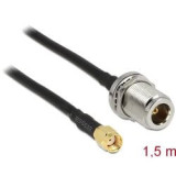 Câble RP-SMA mâle N femelle 1,50m à encastrer